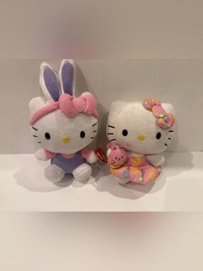 TY Sanrio Hello Kitty Easter Lot of 2